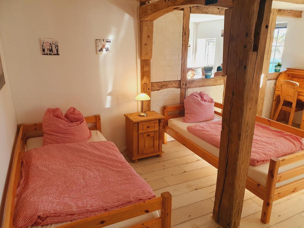 Große Bauernhaus Ferienwohnungen bis 100qm mit Grillhütte&Garten&E-Bike-Verleih Bad Rothenfelde Exterior foto