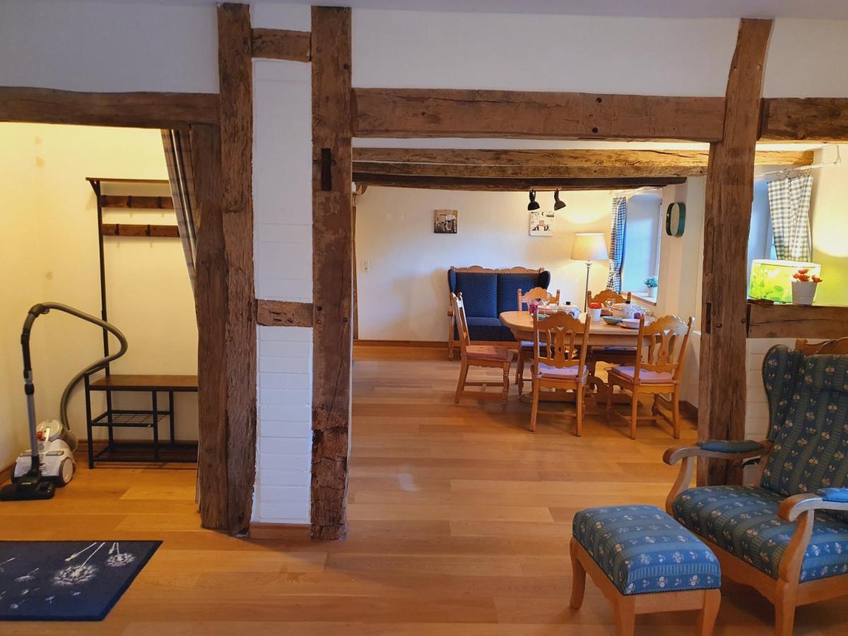 Große Bauernhaus Ferienwohnungen bis 100qm mit Grillhütte&Garten&E-Bike-Verleih Bad Rothenfelde Exterior foto